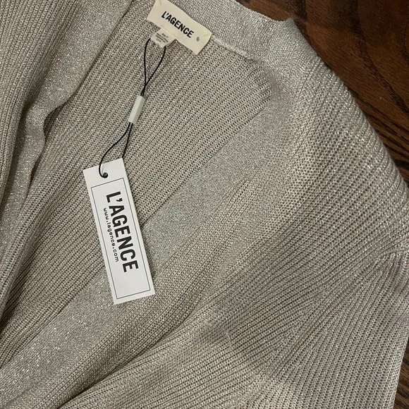 L’AGENCE NWT Rhea Knit Cardigan Sweater Size XS